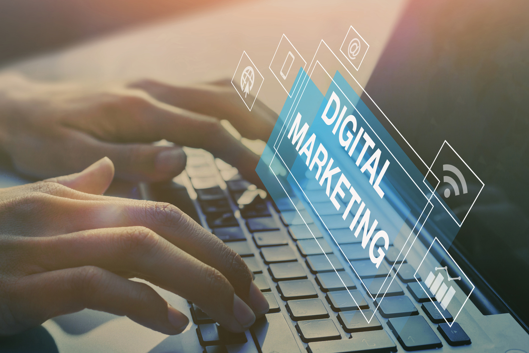 digital marketing concept